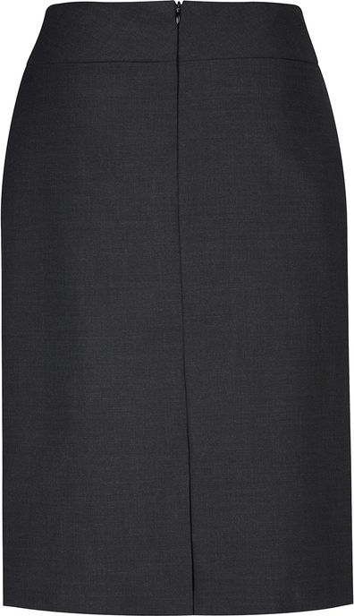 Other view of Ladies Relaxed Fit Skirt – Polyester - Wool - Elastane – Charcoal – 14 – 24011 – Biz Corporates