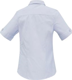 Other view of Ladies Shirt – Polyester - Cotton – Blue – 24 – S120LS – Signature – Biz Collection