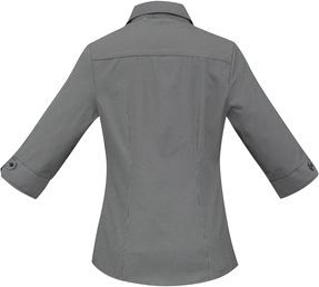 Other view of Ladies Shirt – Polyester - Cotton – Graphite – 14 – S120LT – Signature – Biz Collection