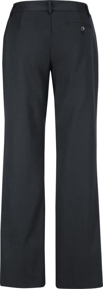 Other view of BIZ CORPORATES - Ladies Relaxed Fit Pant – Polyester - Bamboo – Charcoal – 12 – 10111