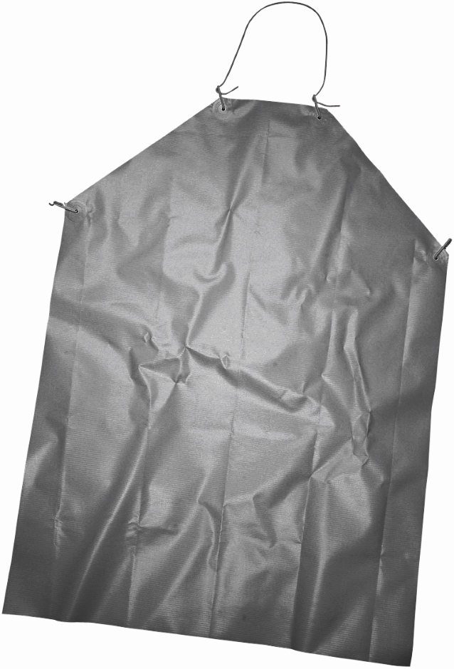 Other view of APRON PVC MEATWORK 800159B BLACK LARGE