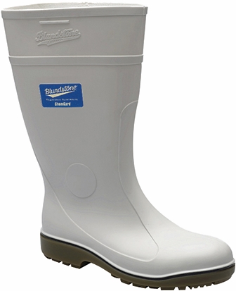 Other view of Men's/Women's Non-Safety Gumboots - Pull-On - PVC/Nitrile - White - Size 7 - Style 004 - ChemGard - Blundstone