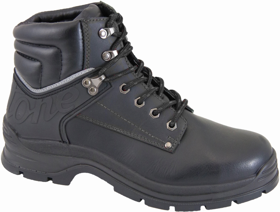 Other view of Men's/Women's Safety Boots - Ankle - Lace-Up - Waxy Leather - Black - Size 13 - Style 312 - Workfit - Blundstone