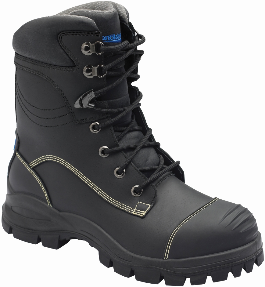 Other view of Men's/Women's Safety Boots - High-Leg Ankle - Lace-Up - Leather - Black - Size 8.5 - Style 995 - Extreme - XFoot - Blundstone