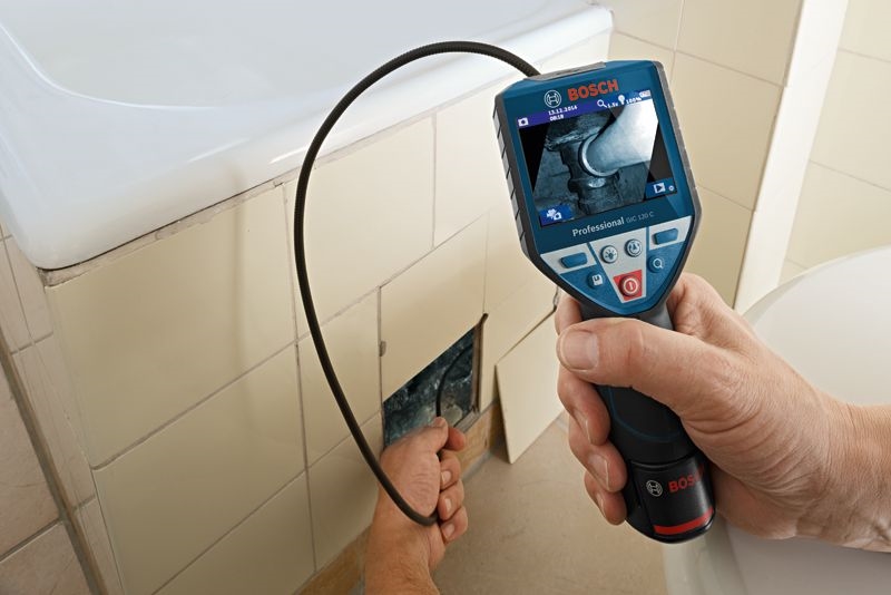 Other view of Bosch Cordless Inspection Camera - 12 V - 320 x 240 pixel - GIC 120 C Professional - 06012412K0 - (With Battery)