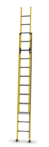 Other view of Extension Ladder - Fibreglass - 5.1/8.8 m - 160 kg - Includes CP/CL/ESS Energy - PowerMaster - Branach