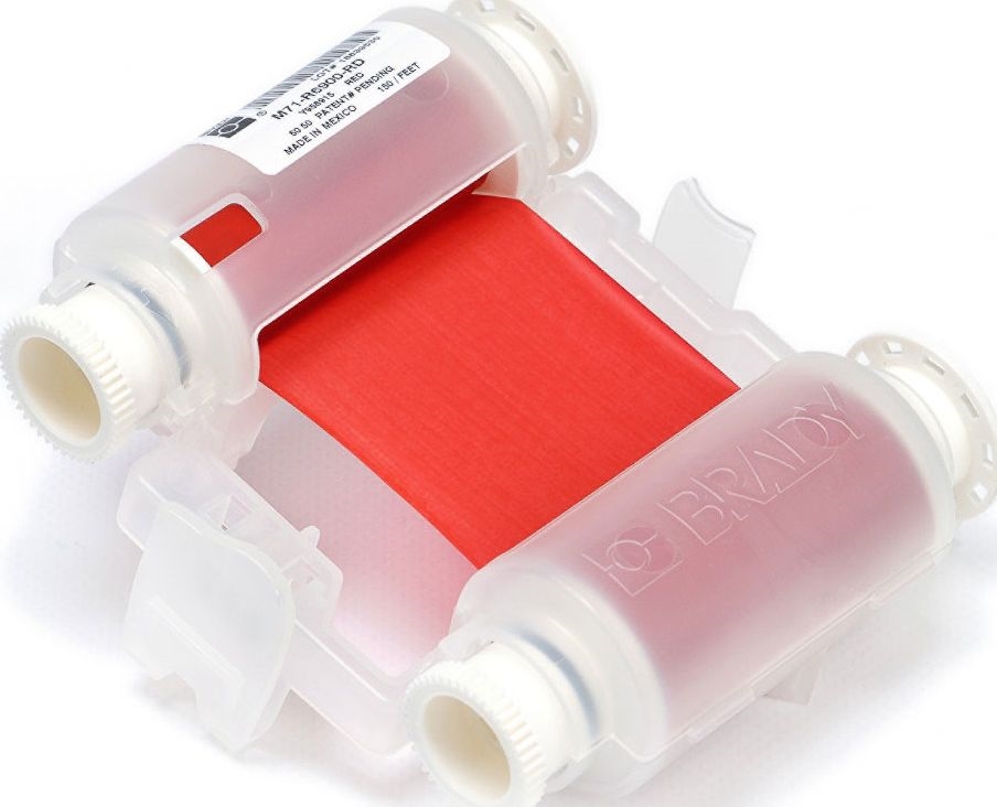 Other view of Single Colour Printer Ribbon - Red - 45.72 m x 50.80 mm - R6900 - Brady