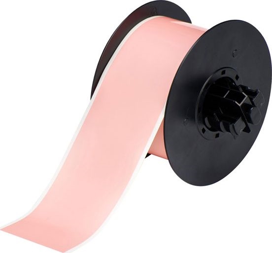 Other view of Low Halide High Performance Label - Polyester - Pink - 30.48 m x 57.15 mm - B30 - Brady