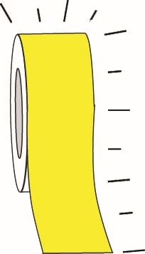 Other view of TAPE REF YELLOW    838986