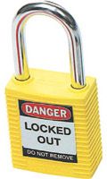 Other view of PADLOCK SAFETY 38MM YELL KEY DIFF 850820