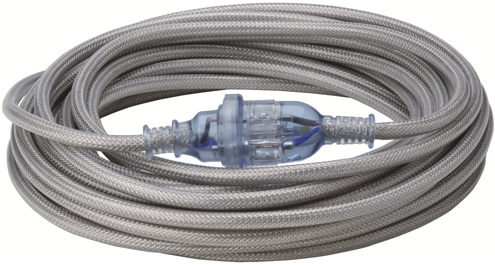 Other view of Strom Extension Leads - Extra Heavy Duty - Braided - 10A - Grey - 30m