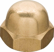 Other view of Dome Nut - Hex Head - Brass - Metric - M4 - T7451P - Holdite