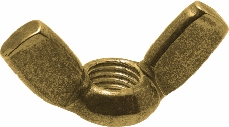 Other view of Wing Nut - Brass - BSW - 3/8-16 - BRWNP38 - Hitech