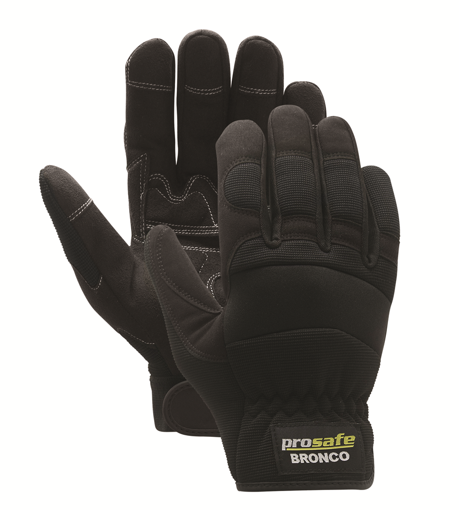 Other view of Synthetic Gloves - Black - Small - W904 - Bronco