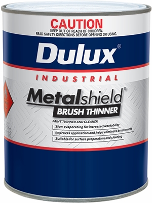 Other view of Paint Brush Thinner - 1 L Can - Clear - Liquid - Solvent Odour - 31°C Flash Point - 965H0010-1L - Metalshield - Dulux