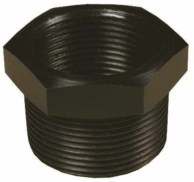 Other view of AAP - Bush - Black Steel - Steam - Hexagonal - BSP - 40NB X 25NB - 1 1/2" X 1" - SB4025