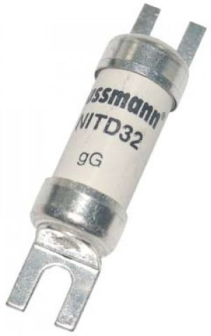 Other view of HRC Low Voltage Fuse - Ceramic - 32 A - Offset Blades Tags - Series NITD - Bussmann