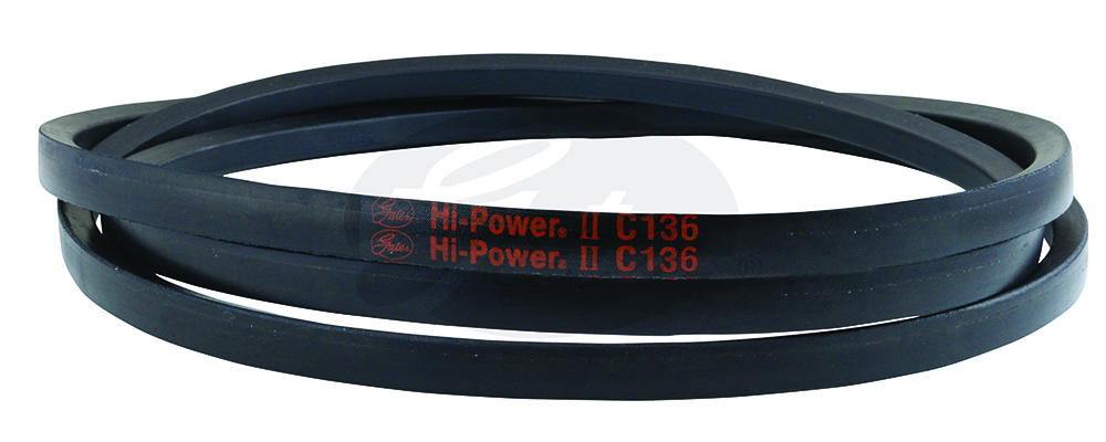 Other view of Gates - Hi-Power II - V- Belt - C136 - Classical Cross-Section - Wrapped - C Section - 9004-2136