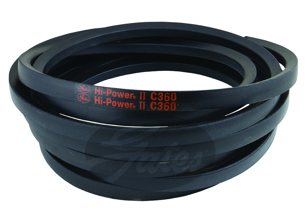 Other view of Gates - Hi-Power II - V- Belt - C360 - Classical Cross-Section - Wrapped - C Section - 9004-2360