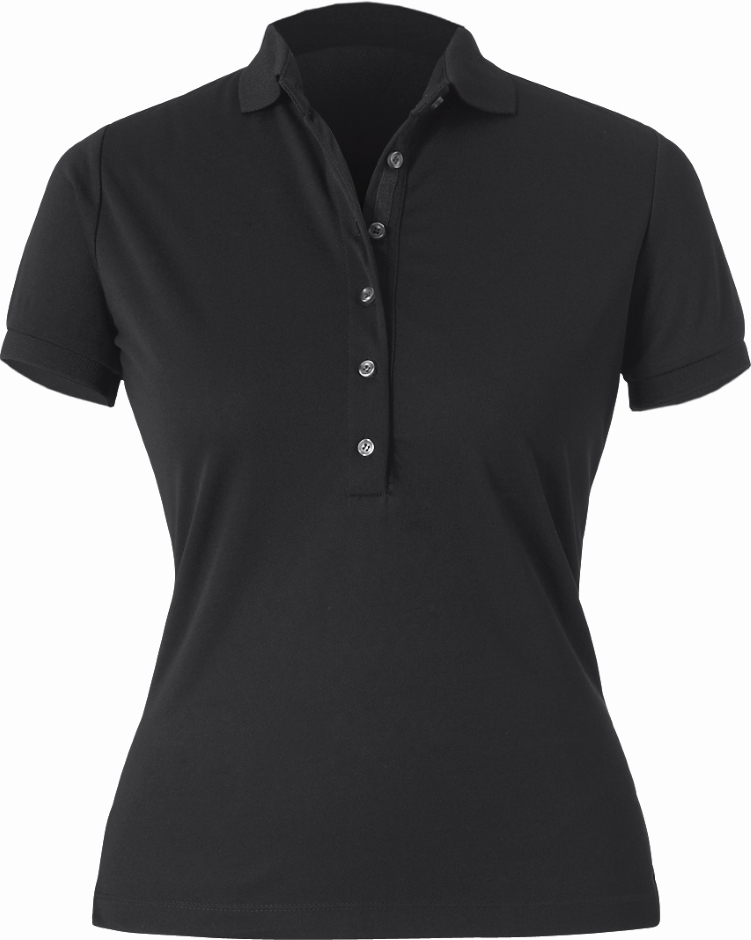 Other view of Ladies Polo T-Shirt – Polyester – Navy – Medium – CAT452 – NNT Uniforms