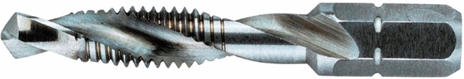 Other view of Combination Drill and Tap - Heavy Duty - HSS - 2 Flute - 118° Notched - M3 x 0.5 mm - CDT3M - Precision