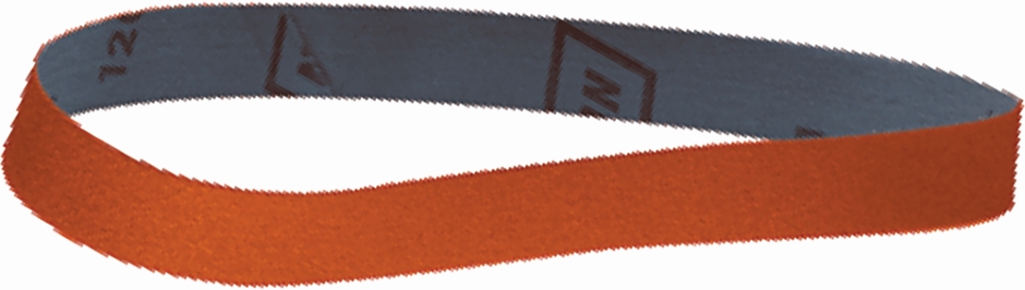 Other view of Powerfile Linishing Cloth Belt - SG Ceramic - YY-Weight - Resin Bond - Orange - 12 x 457 mm - 60 Grit - R980P - Blaze® - Norton