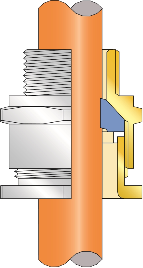 Other view of GLAND CABLE CMP EX D/E UNARM 50A2F1RA5