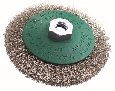 Other view of BRUSH BEVEL CRIMPED S/S 95MM M10X1.5MM