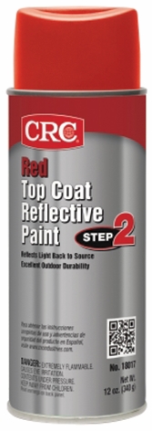 Other view of Reflective Paint - Horizontal Top Coat - 340 g Aerosol - Liquid - Red - 18017 - CRC