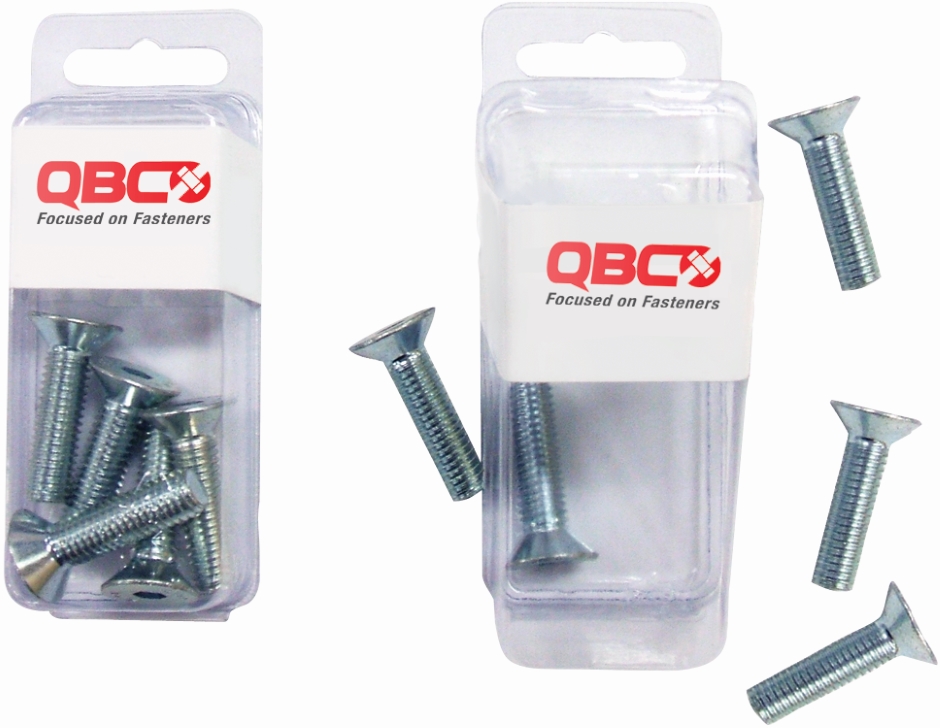 Other view of QBC Focus on Fasteners Socket Screw - Countersunk Head - Zinc Plated - Metric - M10 x 40 mm - 07787180