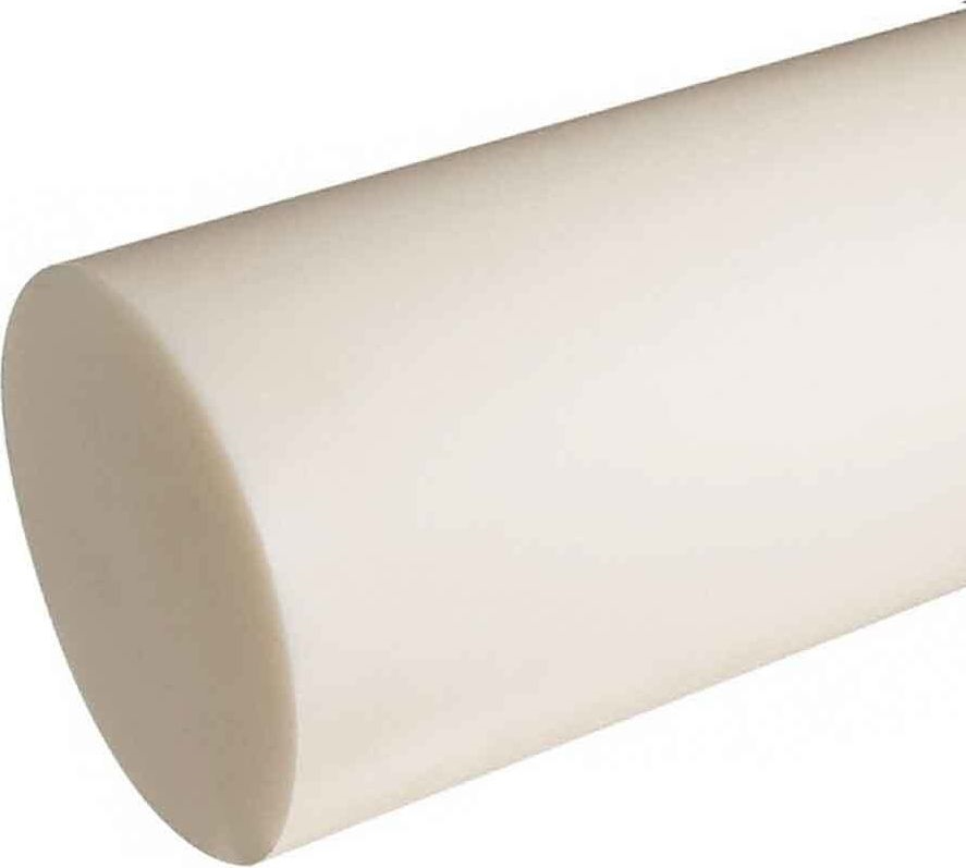 Other view of Round Nylon Rod - Natural - 30 mm x 1 m - Wearlon™ - CUT TO SIZE Plastics