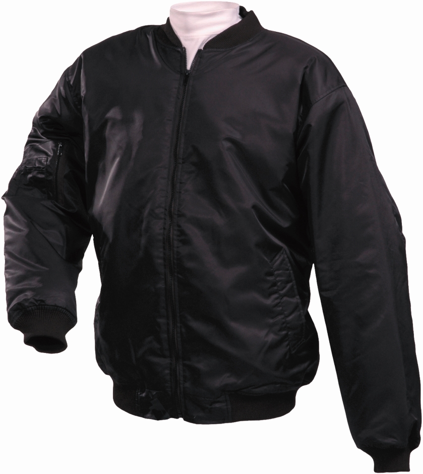 Other view of Men's Waterproof Bomber Jacket - Nylon - CWIN0005 - Black - 36 - ACE