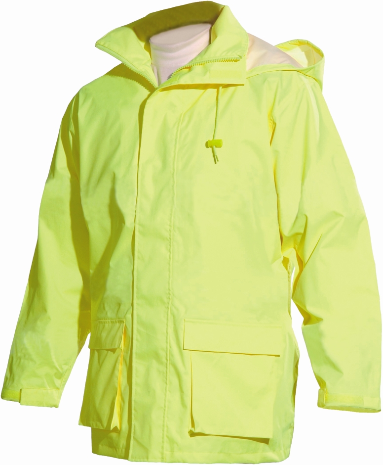 Other view of Breathable Waterproof Jacket - Polyester - Safety Yellow - 92 - CGS409 - ACE