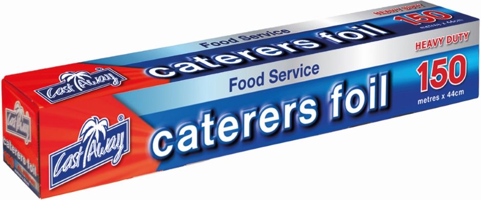 Other view of Food Service Caterers Foil - Heavy-Duty - Aluminium - 150 m x 44 cm - CA-HDF04 - Cast Away