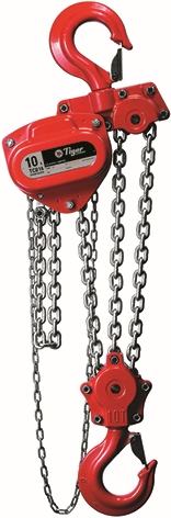 Other view of Tiger By Bullivants Chain Block With Overload Protection - Hol - Red - 10t x 6m