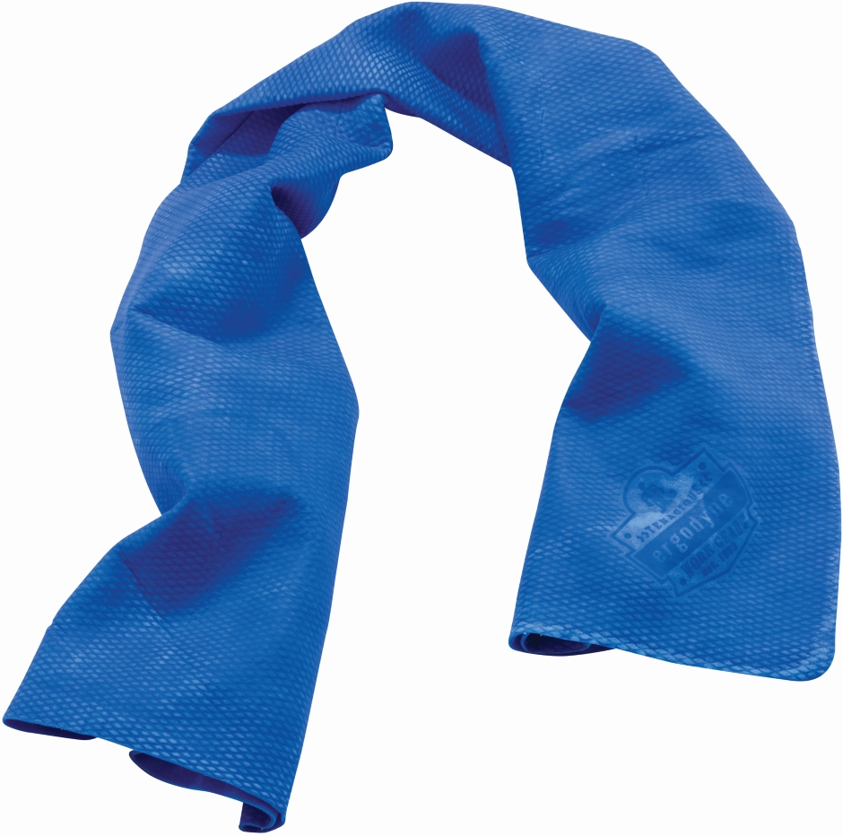 Other view of Ergodyne 6602 12420 Towel - Cooling Chillits - Blue - One Size