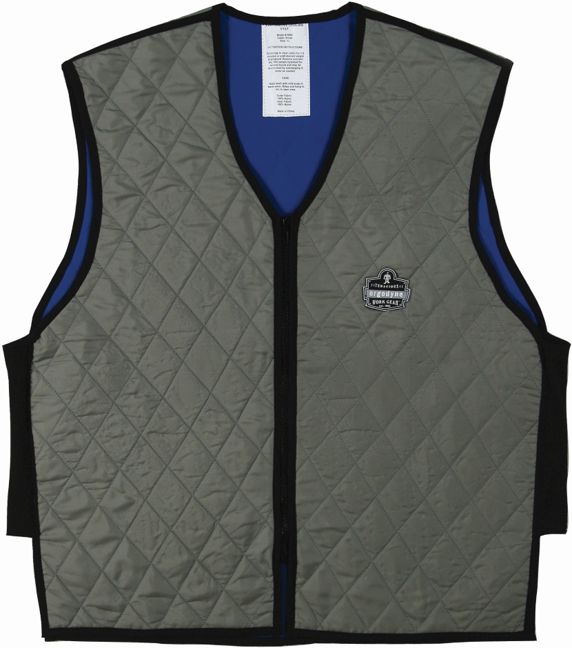 Other view of Ergodyne - Vest - Evaporative Cooling - 6665 - Chill-Its - Grey - L - 12544