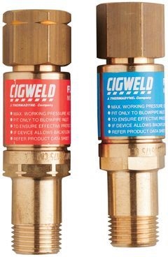 Other view of COMET Flashback Arrestor Set - Stainless Steel - 5/8-18 UNF - Fuel/Oxygen - F6 - 308889 - Cigweld