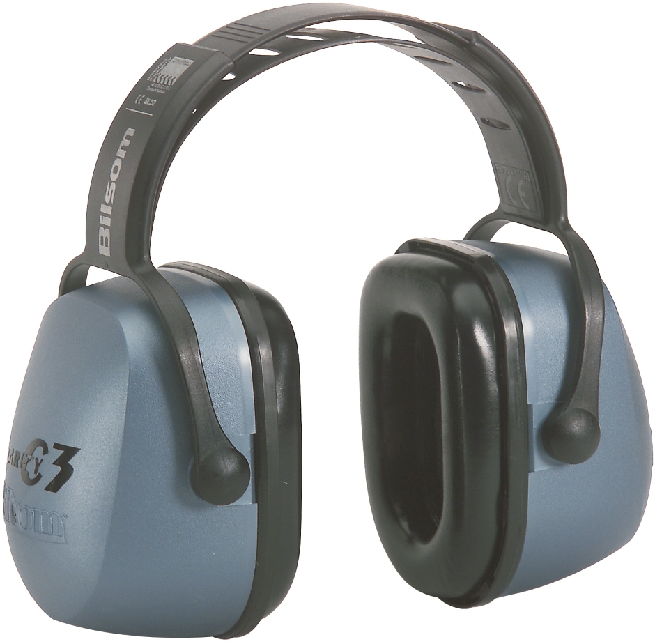 Other view of Earmuff - Head Band - Metallic Blue - 27 dB (Class 5) - Clarity® C3 - Howard Leight