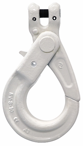 Other view of Bullivants Grade 100 Fittings - Clevis Type Self Locking Hook - White - 8mm