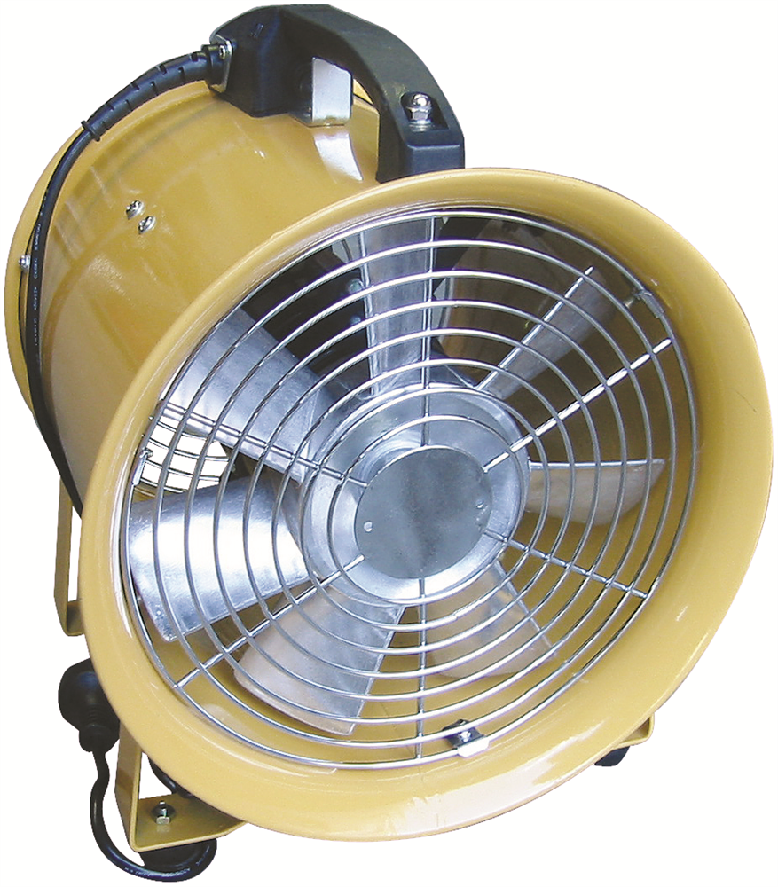 Other view of Heat Australia Master CAB300 - Drum Fan Portable Confined Space Ventilator - 300mm 0.5kW 240V Yellow