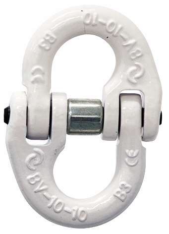 Other view of Bullivants Grade 100 Fittings - Connecting Link - White - 6mm