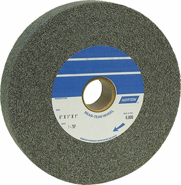 Other view of Clean & Finish Convolute Wheel - Silicon Carbide - 150 x 50 x 25.4 mm - Medium - C4301 - Bear-Tex® - Norton