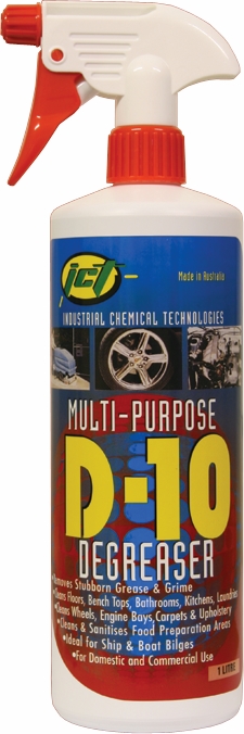 Other view of ICT - Degreaser - Multi Water Based - Spray - Trigger Pack - D10 - 1L