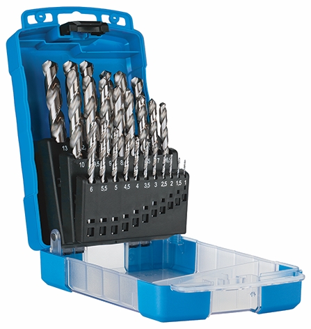 Other view of 21-Piece Jobber Drill Set - HSS - Imperial - 1 to 10 mm x 0.5 mm rises - D105 - Viper - Sutton Tools