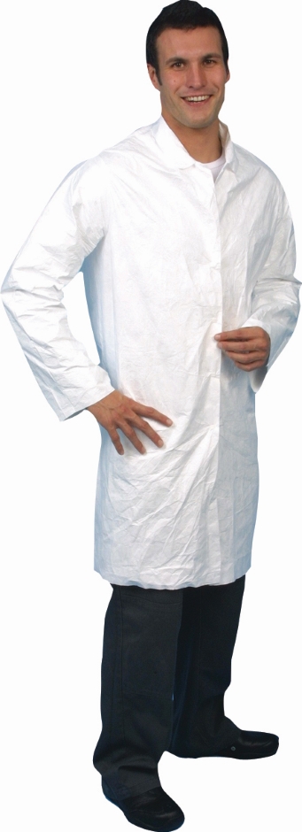 Other view of COAT LAB DISP STD WHITE XL (25)