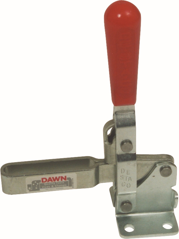 Other view of Toggle Clamp - Vertical Handle - 400 kg Force - U Bar - Straight Base - 113 mm - SU-107-25 - Dawn