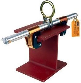 Other view of Mobile Sliding Beam Anchor - Aluminium and Steel - Silver - 76 mm x 109 mm - 2104700 - Glyder™