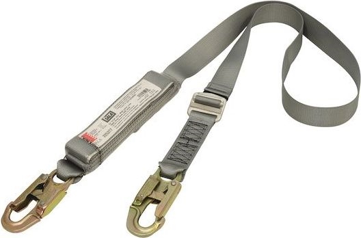 Other view of Adjustable Shock Absorbing Webbing Lanyard - Polyester Web - 2 m Length - Z51203636 - EZ-Stop™