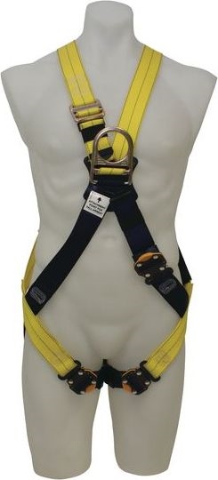 Other view of Full Body Cross-Over Harness - Repel™ Technology Polyester - Yellow - X-Large - 813XL0016 - Delta™ II